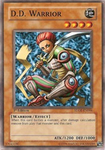 D.D. Warrior - SDDE-EN006 - Common - 1st Edition x3 - Near Mint