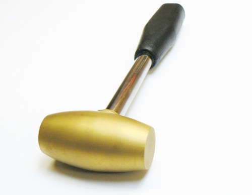 2 Lb Brass Mallets Brass Hammer for Metalsmith Silversmith Jewelry Craft 2 Pound - Picture 8 of 10