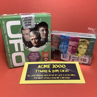 Unstoppable UFO Series 3 Basic Base Set of 54 Trading Cards + Green Box Only