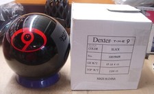 438g5 15 4 oz TW 2-3/4 NIB Dexter 2015 THE 9 NINE Shiny Black Bowling Ball