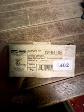 Hubbell CUI-800-1500 Motion Sensor Dual Technology Ceiling Mount