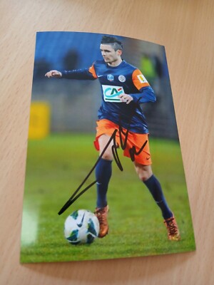 Signiertes Foto Remy Cabella HSC Montpellier NEU 