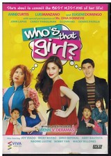 Who's That Girl?  Filipino DVD With Anne Curtis - Brand New Tagalog w/English