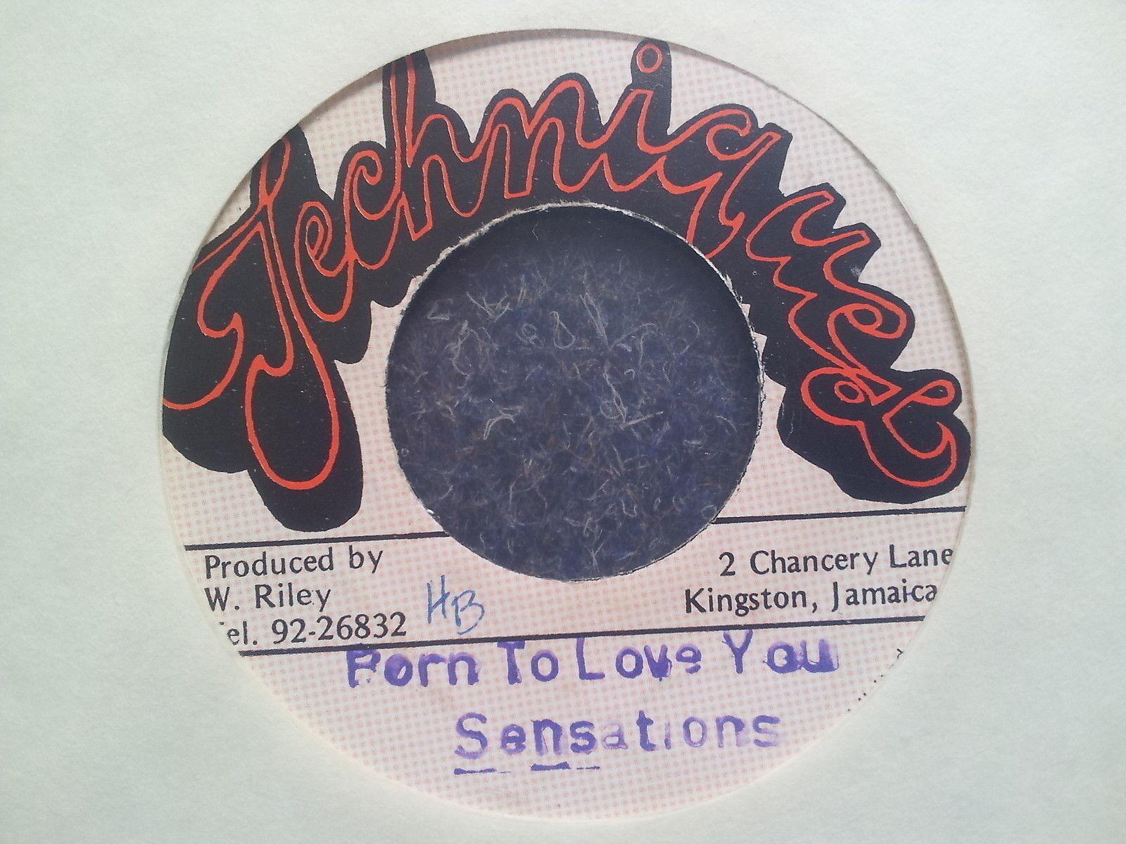 Sensations - Born to love you 7'' Single REGGAE - Jamaica Pressing