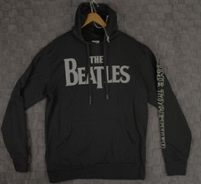 The Beatles Come Together Pullover Hoodie With Front Pockets Size Medium Black