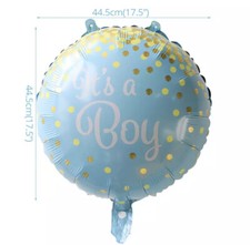 It's a Boy Gender Reveal Baby Shower 18” Foil balloon Gender Reveal Party