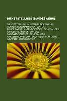 Dienststellung (Bundeswehr) | Buch | 9781158937516 - Bild 1 von 1