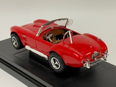 1/18 ERTL American Muscle American 1966 Shelby Cobra 427 in red | eBay