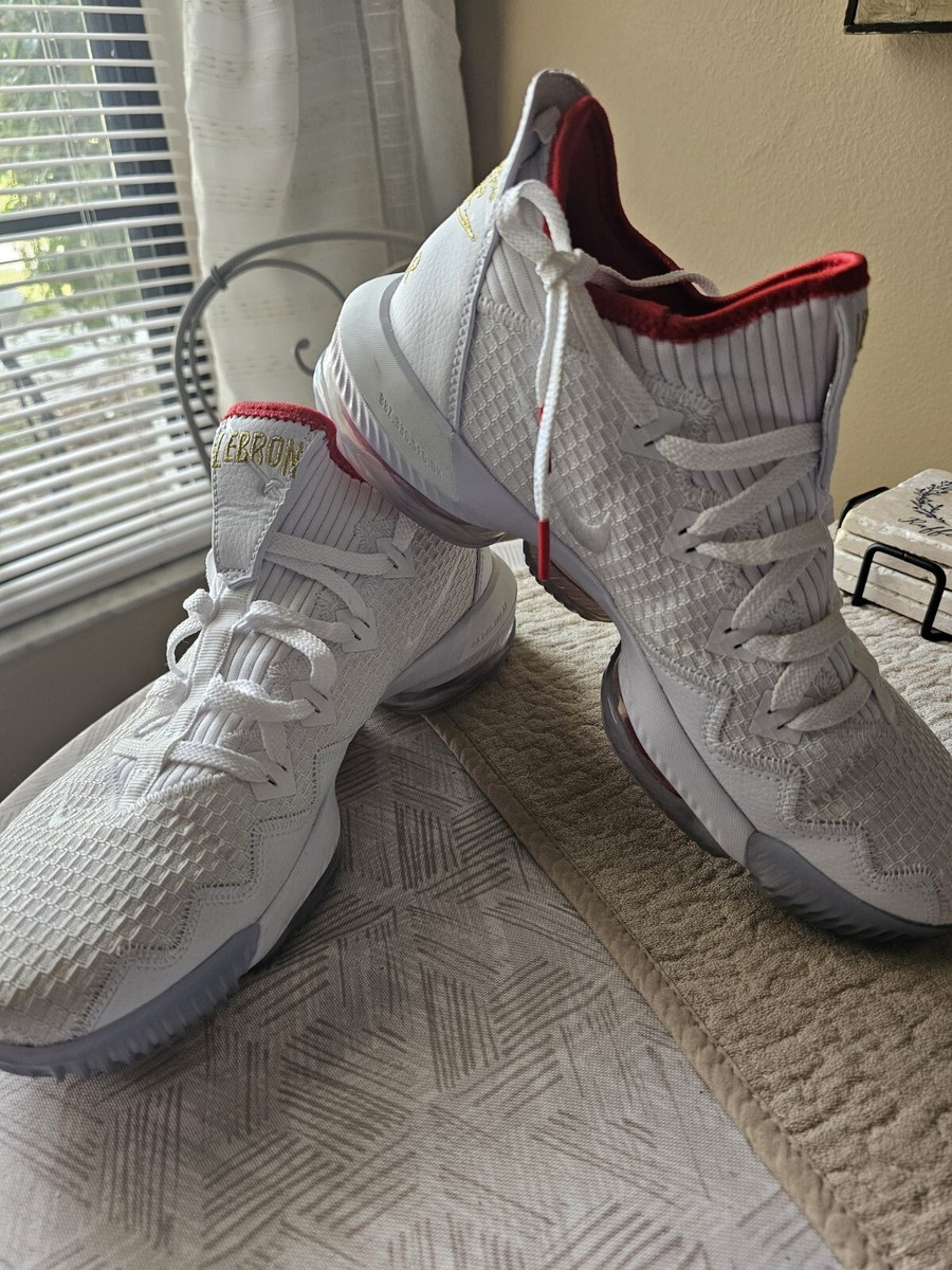 White Lebron 16 Low Draft Night 24 Lebron James Shoes LeBron 16
