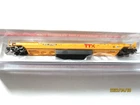 Atlas # 50007049 TTX 53' Rebuilt Well Car (Yellow). # 471623 N-Scale