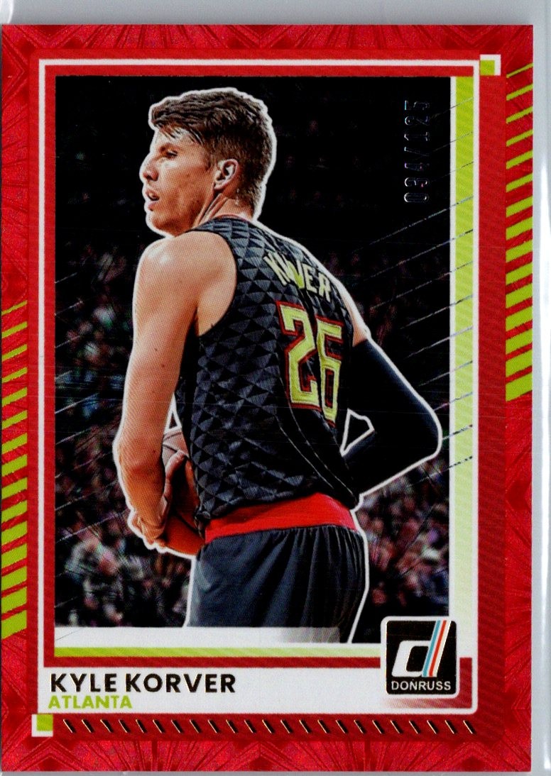 2025-26 Donruss #178 Kyle Korver Fireworks #/125