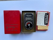 Vintage Weston Master II model 735 universal light exposure meter UNTESTED 