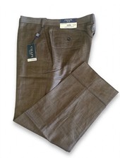 Chaps Men's Suit Separate Dress Pants 40x30 Brown NWT MSRP $120