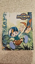 Digimon Monster 1999 Vintage 3-ring cardboard folder Kittrich Never Used