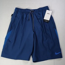 Costume da bagno uomo Nike foderato in rete taglia S small blu NESSA482-440 nuovo con etichette