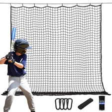 Baseball & Softball Backstop Nets, Heavy Duty Sports Practice Nets, Sports Ne...