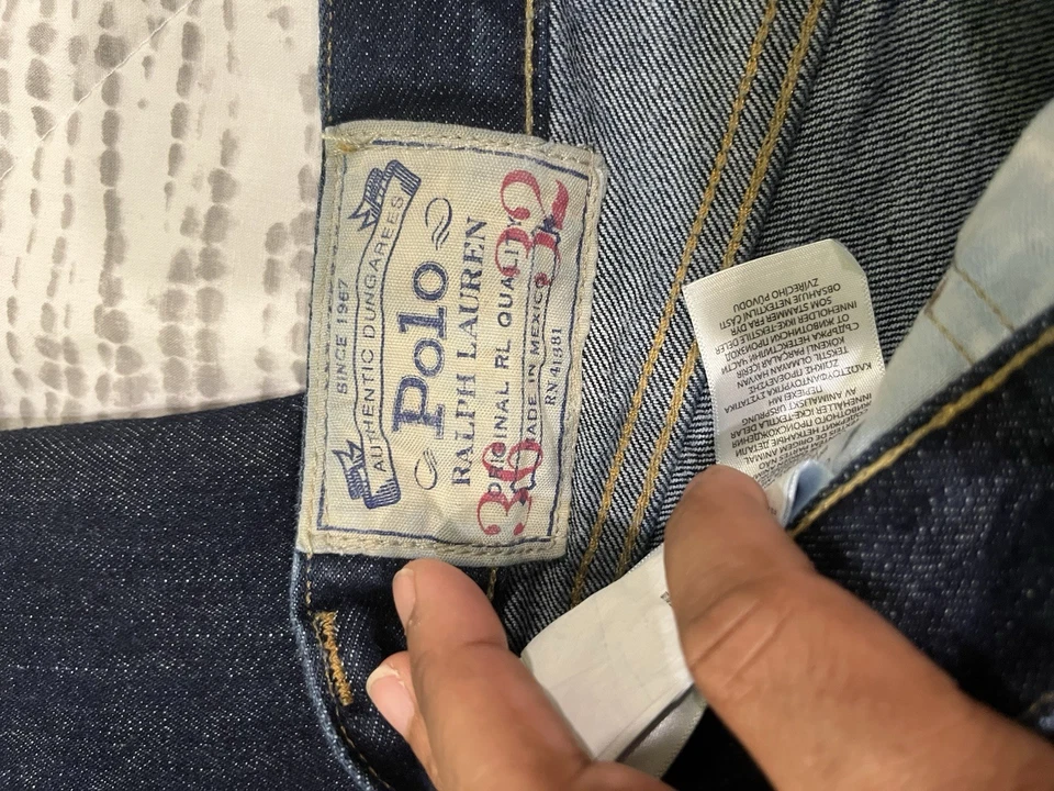 Ralph Lauren Polo Hombre Vaqueros 36x32 Foto 3 de 4