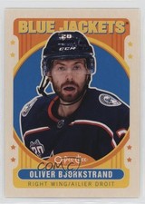 2021-22 O-Pee-Chee Retro Oliver Bjorkstrand #323 18m3
