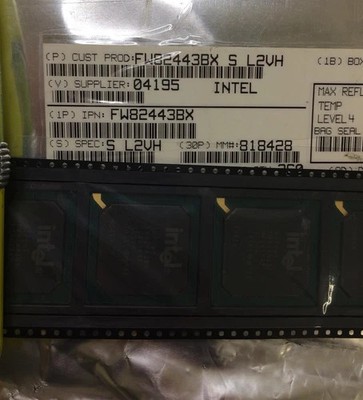 FW82443BX SL2VH INTEL FW82443BX Host Bridge/Controller 492-Pin BGA 2 UNITS