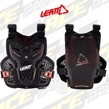 JUNIOR LEATT CHEST PROTECTOR / BODY ARMOUR 4.5 HYBRID YOUTH BLACK