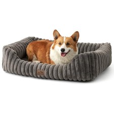 Orthopedic Dog Bed for Medium Dogs  Large Dogs - 35.0"L x 25.0"W x 8.0"Th Grey