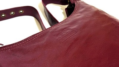 NICE Coach Sophie Y2K Crinkled Patent Calf Leather Crossbody