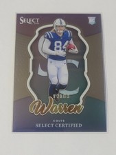 2025 Panini Select - Select Certified Rookies Tyler Warren #8 (RC)
