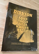 Disston Hardware Catalog No. 100 100 Years Saws Tools Files Knives Steel