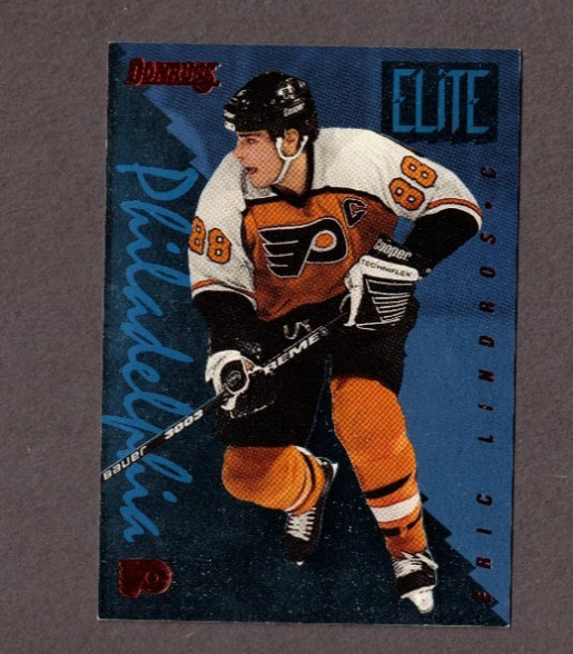 Eric Lindros 1995-96 Donruss Elite Insert #d 4856/10,000