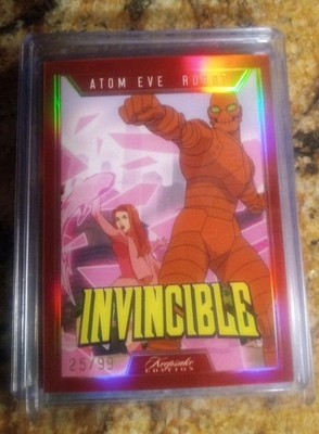 2025 Keepsake Invincible Season 1 Atom Eve Robot #72 RED /99
