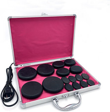 Hot Stone Massage Kit Professionale, 16 Pietre Da Massaggio Calde, Pietre Da Mas