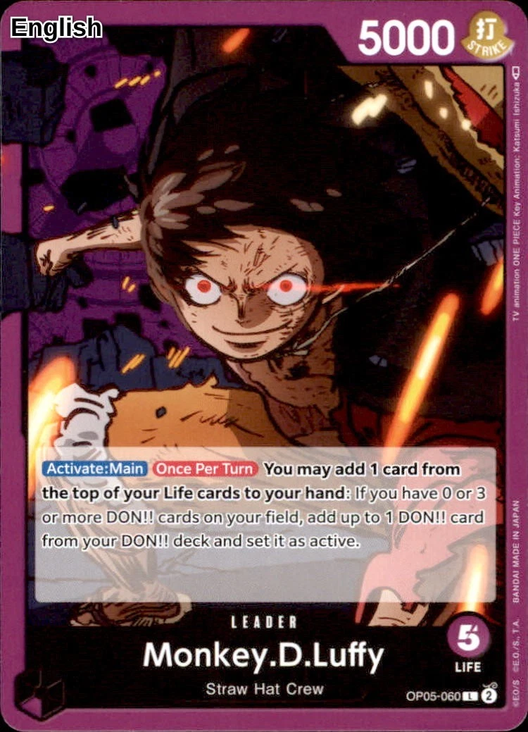 25+ Monkey.D.Luffy OP05-060 Awakening of the New Era for sale