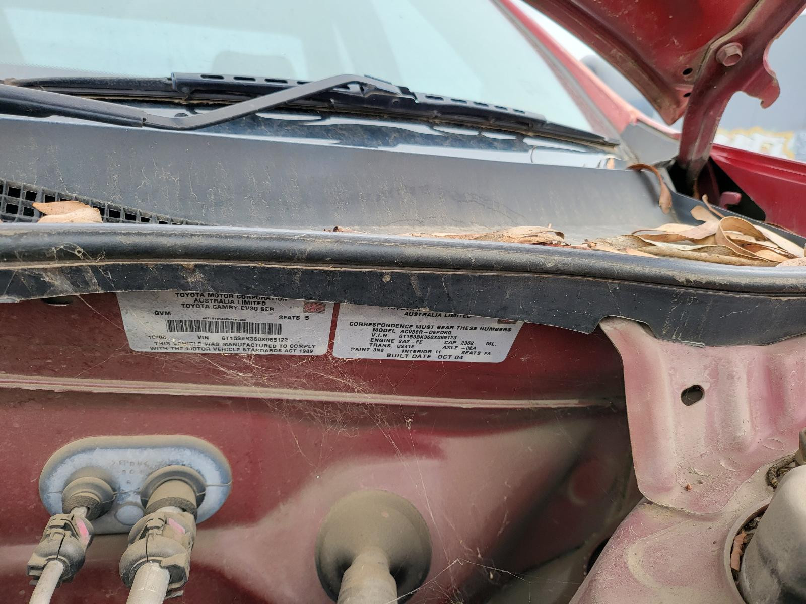 Toyota Camry Left Door Mirror ACV36 08/2002-05/2006 - thumbnail 8