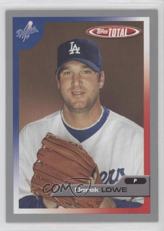 2005 Topps Total Silver Derek Lowe #133 12xy