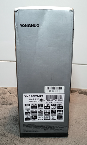 Flash Speedlite Yongnuo YN690EX-RT | 2.4G TTL HSS | Compatible con Canon RT | NUEVO - Imagen 11 de 11