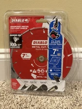 Diablo DDD070DIA101F 7" Diamond Metal Cut-Off Blade USA