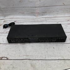 TEAC EQA-10 Stereo Graphic Equalizer Missing Some Knobs Power On UNTESTED READ 