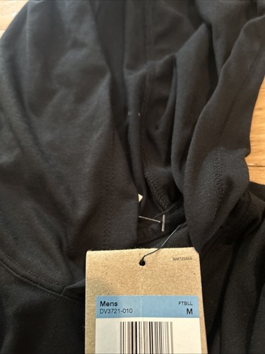 Nike NCAA Purdue Boilermakers Player Issue LS Training Shirt Sz M DV3721 Black - Picture 5 of 7