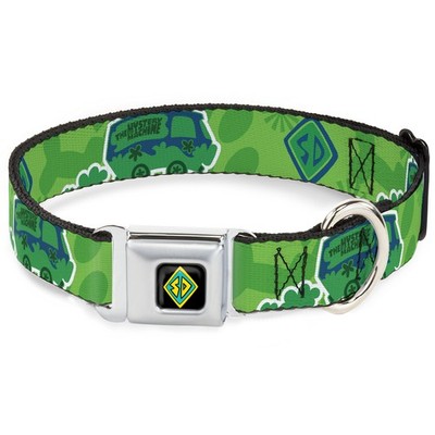 Dog Collar SDB-Scooby Doo Dog Tag Full Color Scooby Doo Mystery Mach (US IMPORT)