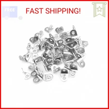 Eliseo 50 Pack Stainless Steel 90 Degree Angle L Shaped Bracket,Corner Brace Joi