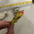 Lot Of 4 Vintage Heddon mini torpedo, torpedo, rattlin torpedo, Topwater lures — photo 9