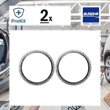 2x ORIGINAL® Ajusa Dichtung, Abgasrohr für Toyota YARIS C-HR RAV 4 IV AURIS