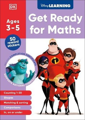 Disney Learning Get Ready for Maths (Ages 3-5) by  DK - 9780241763780