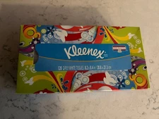 KLEENEX TISSUE BOX 2006 for 2008 Beijing Olympics Peace Pax White Tissues New