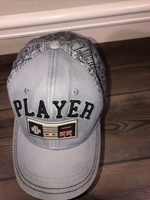 Nintendo, NES vintage 2008 player, baseball cap gray￼ One size￼