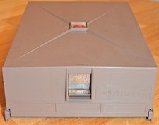 Vintage GAF Ansco 3 Tray Photo Slide Holder 40 Slides per Tray Plastic Case 35mm