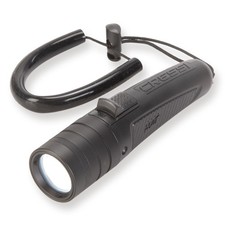 Kompaktowa lampa nurkowa Cressi Hunt - czarna, 1600 lumenów