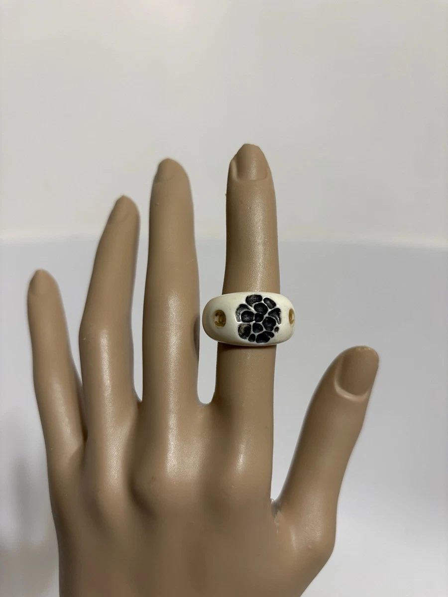 CHANEL White Fashion Rings for sale | eBay