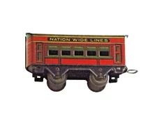 JC Penny's Nation Wide Lines / American Flyer O Gauge #519 Coach from 1931-1932