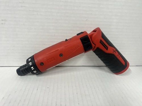 Milwaukee 2101-20 M4 4V Lithium-Ion 1/4" Cordless Hex Screwdriver Works Great A